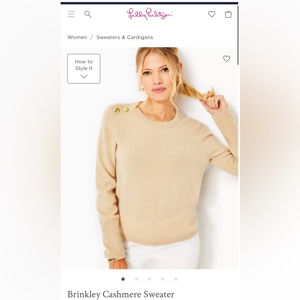 Brinkley xxs new with tag cashmere sweater